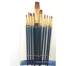 10PCS Artist Painting Brushes with High Absorbtion Nylon Hair